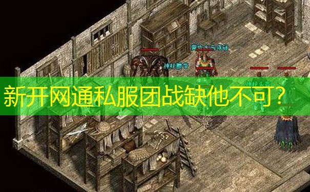 新开网通私服团战缺他不可?