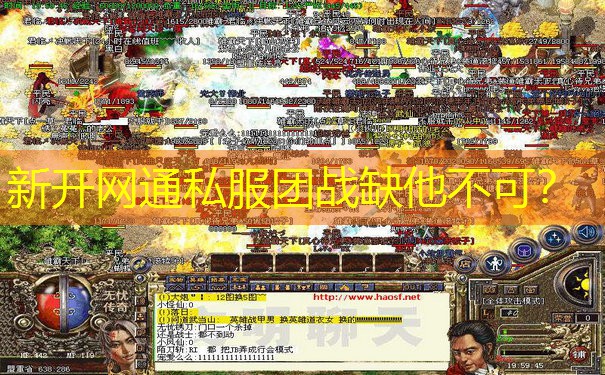 新开网通私服团战缺他不可? 新开网通私服团战缺他不可?