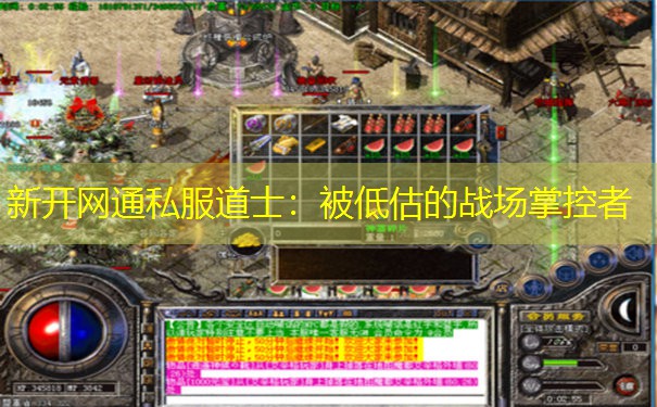 新开网通私服道士:被低估的战场掌控者 新开网通私服道士:被低估的战场掌控者