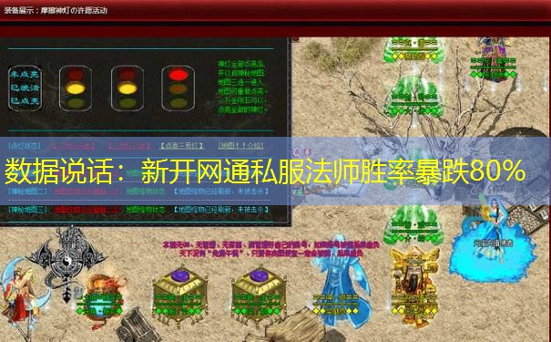 数据说话:新开网通私服法师胜率暴跌80% 数据说话:新开网通私服法师胜率暴跌80%