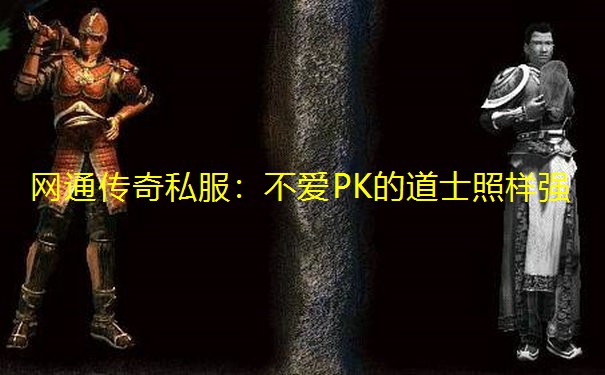 网通传奇私服:不爱PK的道士照样强